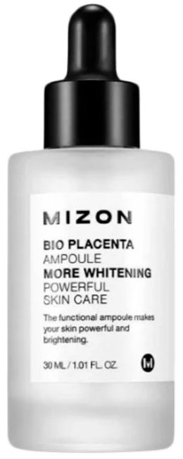 MIZON Bio Placenta Ampoule Ампульная осветляющая сыворотка для лица с экстрактом плаценты, 30 мл MIZON Bio Placenta Ampoule Ампульная осветляющая сыворотка для лица с экстрактом плаценты, 30 мл