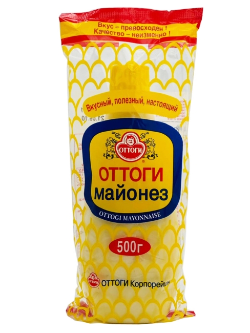 Ottogi Майонез натуральный Оттоги, 2 уп*300 г
