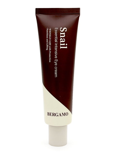 Bergamo Крем для век с муцином улитки интенсивный Snail Acid Essential Intensive Eye Cream, 100 мл Bergamo Крем для век с муцином улитки интенсивный Snail Acid Essential Intensive Eye Cream, 100 мл