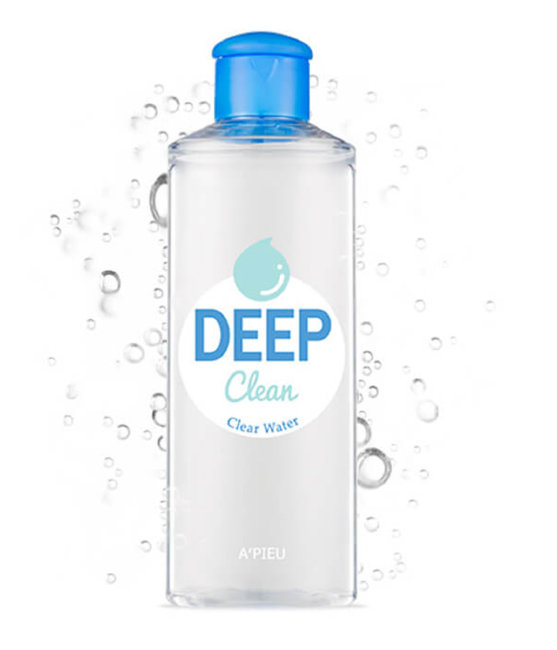 A'PIEU Deep Clean Clear Water Вода для глубокого очищения, 165 мл