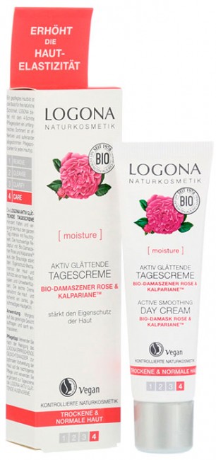 Logona Крем дневной для увлажнения и активного разглаживания, 30 мл Logona Крем дневной для увлажнения и активного разглаживания, 30 мл