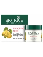 Biotique Крем для лица и зоны декольте массажный с маслом из косточек айвы Bio Quince Seed Nourishing Face Massage Cream, 50 г Biotique Крем для лица и зоны декольте массажный с маслом из косточек айвы Bio Quince Seed Nourishing Face Massage Cream, 50 г