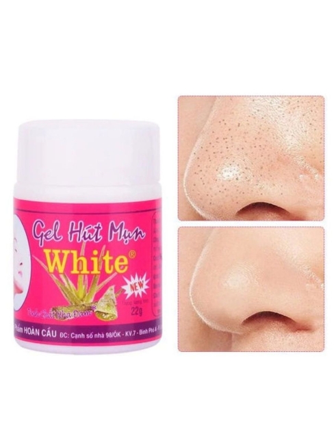 Buakhao Herbs Гель для лица против черных точек с Алоэ Вера Gel Hut Mun White, 20 г