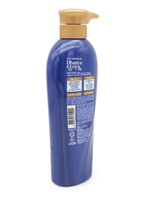 Lion Восстанавливающий шампунь для тонких волос с цветочным ароматом Dhama Damage Care Shampoo, 400 мл Lion Восстанавливающий шампунь для тонких волос с цветочным ароматом Dhama Damage Care Shampoo, 400 мл