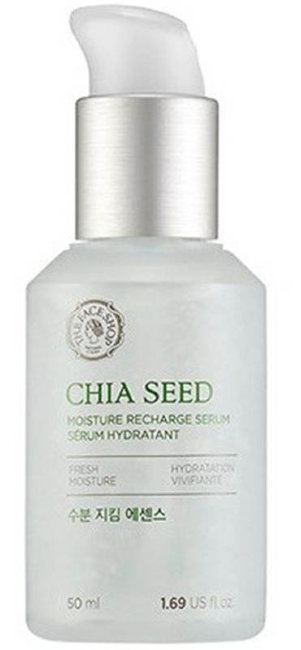 THE FACE SHOP Chia Seed Moisture Recharge Serum Увлажняющяая сыворотка для лица, 50 мл