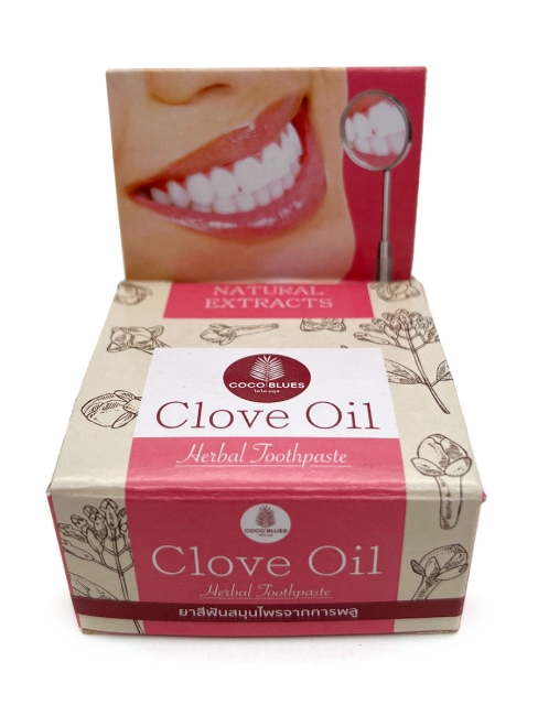 Coco Blues Травяная зубная паста с маслом гвоздики и ментолом Clove Oil Herbal Toothpaste, 30 г Coco Blues Травяная зубная паста с маслом гвоздики и ментолом Clove Oil Herbal Toothpaste, 30 г