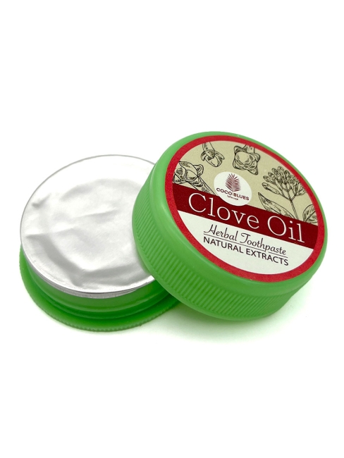 Coco Blues Травяная зубная паста с маслом гвоздики и ментолом Clove Oil Herbal Toothpaste, 30 г Coco Blues Травяная зубная паста с маслом гвоздики и ментолом Clove Oil Herbal Toothpaste, 30 г