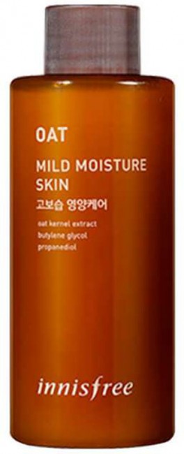 Innisfree Oat Mild Moisture Skin Смягчающий балансирующий тонер с экстрактом овса, 150 мл Innisfree Oat Mild Moisture Skin Смягчающий балансирующий тонер с экстрактом овса, 150 мл