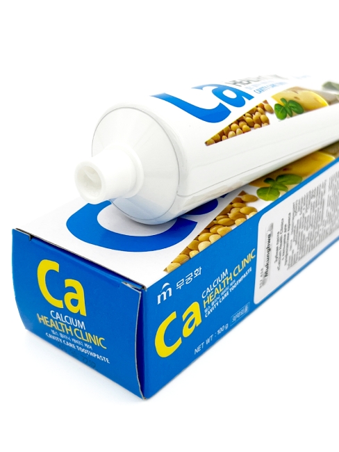 Mukunghwa Зубная паста с кальцием для профилактики кариеса мятная Calcium Health Clinic, 100 г Mukunghwa Зубная паста с кальцием для профилактики кариеса мятная Calcium Health Clinic, 100 г