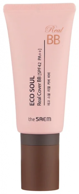 The Saem Крем ББ Eco Soul Real Cover BB 21 Light Beige, 45 г The Saem Крем ББ Eco Soul Real Cover BB 21 Light Beige, 45 г