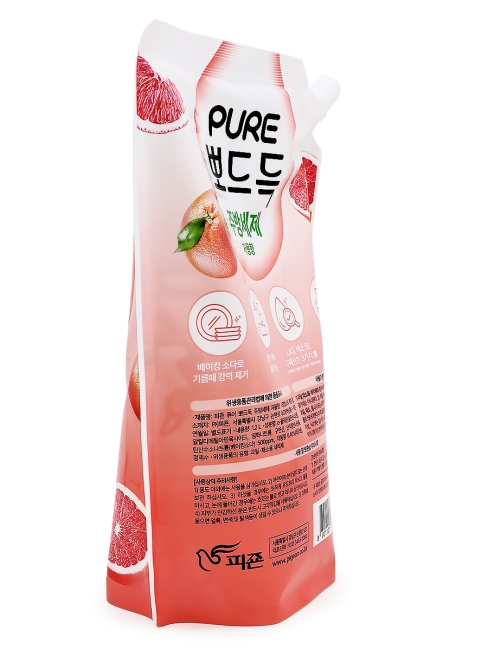 Pigeon Corp. Средство концентрированное для мытья посуды с ароматом Грейпфрута Pure Grapefruit Detergent, 1200 мл