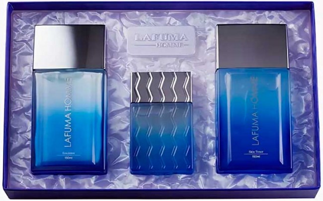 Bergamo Lafuma Blue Skin Care Set Набор для мужчин (Тонер, эмульсия, туалетная вода), 150 мл +150 мл +30 мл Bergamo Lafuma Blue Skin Care Set Набор для мужчин (Тонер, эмульсия, туалетная вода), 150 мл +150 мл +30 мл