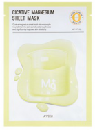 A'Pieu Cicative Magnesium Sheet Mask Питательная тканевая маска с магнием, 22 г A'Pieu Cicative Magnesium Sheet Mask Питательная тканевая маска с магнием, 22 г