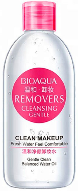 Bioaqua Removers Clean Makeup Мицеллярная Вода для удаления макияжа, 250 мл 
