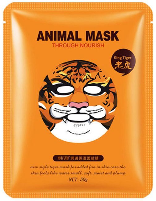 Rorec Animal Mask Tiger Тканевая маска Тигр, 30 г