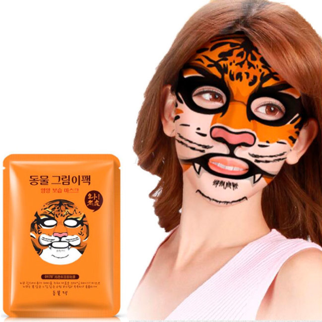 Rorec Animal Mask Tiger Тканевая маска Тигр, 30 г