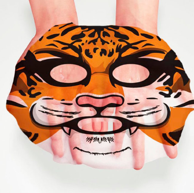 Rorec Animal Mask Tiger Тканевая маска Тигр, 30 г