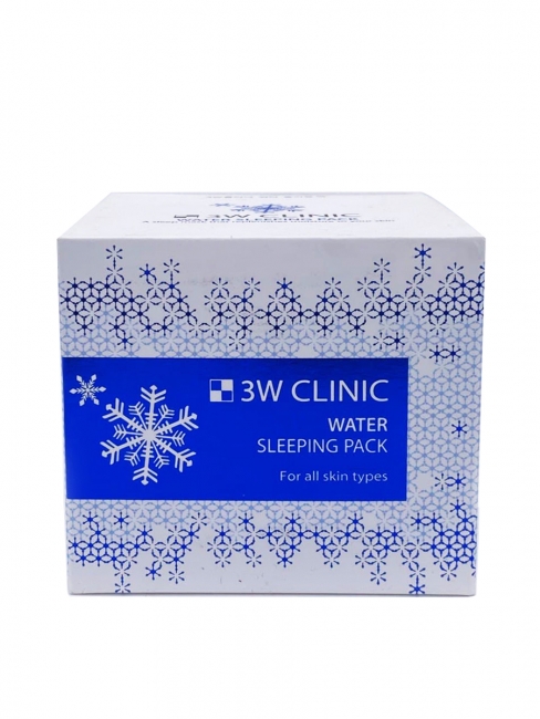 3W Clinic Увлажняющая маска ночного действия Water Sleeping Pack, 100 мл