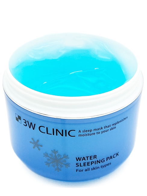 3W Clinic Увлажняющая маска ночного действия Water Sleeping Pack, 100 мл