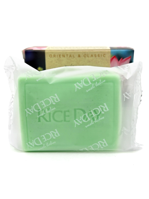LION Мыло туалетное с экстрактом лотоса Rice Day Soap (Cheong), 100 г