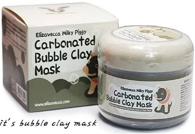 Elizavecca Milky Piggy Carbonated Bubble Clay Mask Пузырьковая глиняная маска, 100 г Elizavecca Milky Piggy Carbonated Bubble Clay Mask Пузырьковая глиняная маска, 100 г