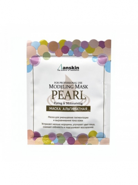 Anskin Маска альгинатная с экстрактом жемчуга Original Pearl Modeling Mask / Refill, 25 г Anskin Маска альгинатная с экстрактом жемчуга Original Pearl Modeling Mask / Refill, 25 г
