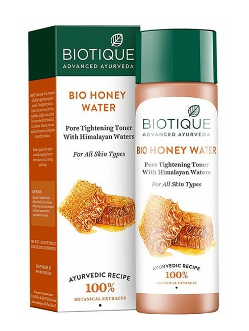 Biotique Тонер для лица с мёдом Bio Honey Water Pore Tightening Toner With Himalayan Waters, 120 мл Biotique Тонер для лица с мёдом Bio Honey Water Pore Tightening Toner With Himalayan Waters, 120 мл