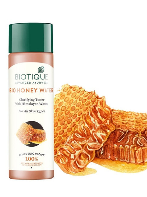 Biotique Тонер для лица с мёдом Bio Honey Water Pore Tightening Toner With Himalayan Waters, 120 мл Biotique Тонер для лица с мёдом Bio Honey Water Pore Tightening Toner With Himalayan Waters, 120 мл