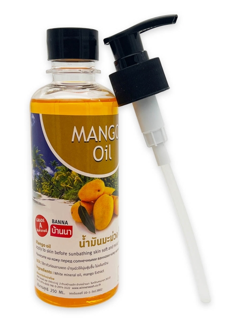 Banna Массажное масло для тела с манго Mango Oil, 250 мл Banna Массажное масло для тела с манго Mango Oil, 250 мл