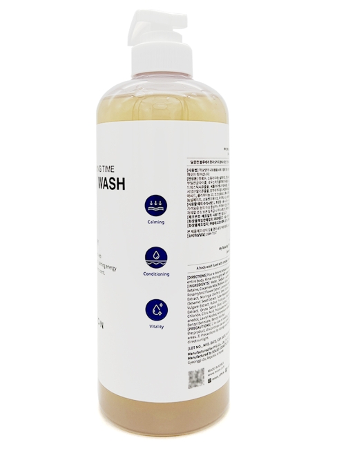 MIZON Гель для душа с экстрактом голубики My Relaxing Time Body Wash Blueberry, 800 мл