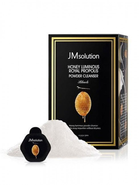 JMsolution Увлажняющая энзимная пудра для умывания Honey Luminous Royal Propolis Powder Cleanser, Упаковка, 30 шт * 3,5 г