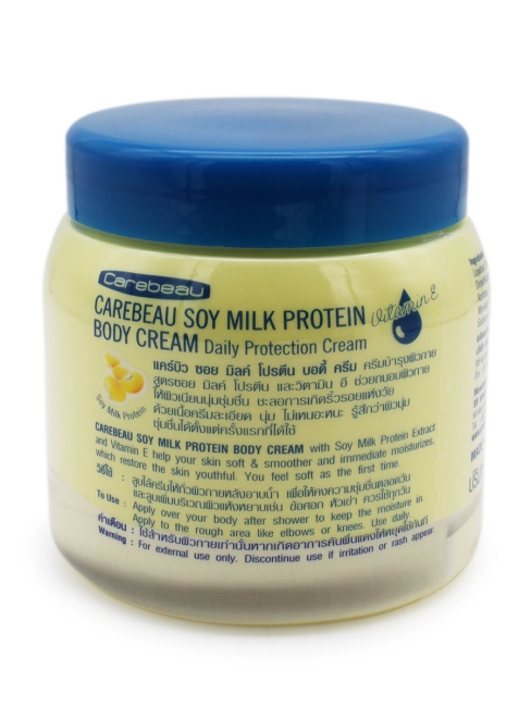 Carebeau Крем для тела с протеинами соевого молока Soy Milk Protein Body Cream, 500 мл Carebeau Крем для тела с протеинами соевого молока Soy Milk Protein Body Cream, 500 мл