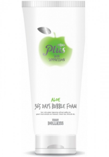 Baviphat Urban Plus 365 Days Bubble Foam [ALOE] Пенка для умывания, 180 г