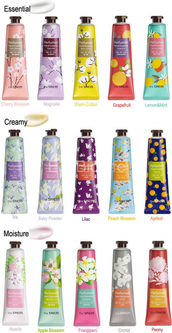 The Saem Крем для рук парфюмированный Perfumed Hand Cream Apricot, 30 мл