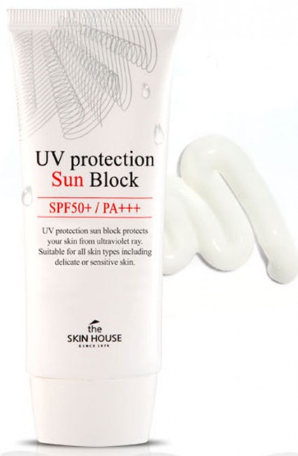 The Skin House UV Protection Sun Block (SPF50+/PA+++) Солнцезащитный крем, 60 мл The Skin House UV Protection Sun Block (SPF50+/PA+++) Солнцезащитный крем, 60 мл