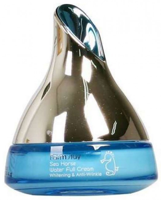 FarmStay Sea Horse Water Full Cream Whetening & Anti-Wrinkle Увлажняющий крем с экстрактом морского конька, 100 г FarmStay Sea Horse Water Full Cream Whetening & Anti-Wrinkle Увлажняющий крем с экстрактом морского конька, 100 г
