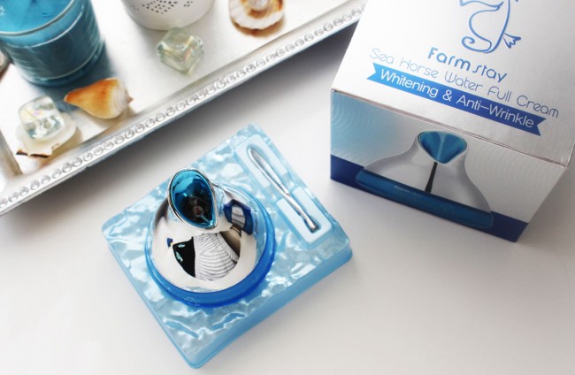 FarmStay Sea Horse Water Full Cream Whetening & Anti-Wrinkle Увлажняющий крем с экстрактом морского конька, 100 г FarmStay Sea Horse Water Full Cream Whetening & Anti-Wrinkle Увлажняющий крем с экстрактом морского конька, 100 г