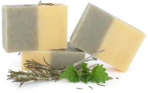 СпивакЪ Мыло-шампунь Крапива и розмарин, 100 г