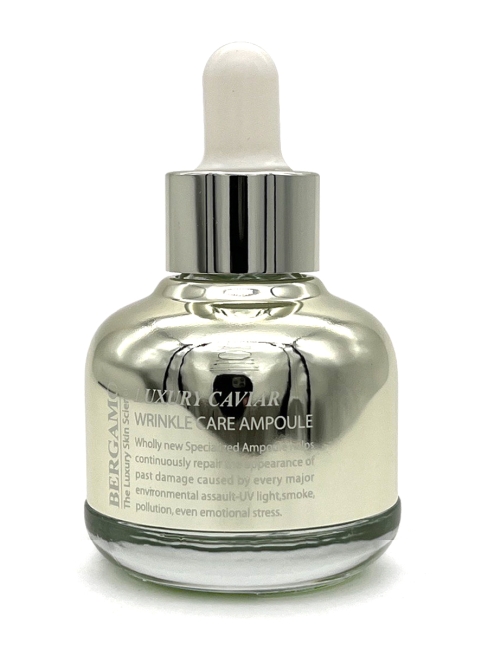 Bergamo Сыворотка для лица от морщин с Экстрактом Икры Luxury Caviar Wrinkle Care Ampoule, 30 мл