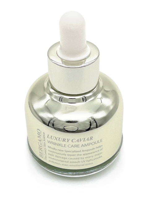 Bergamo Сыворотка для лица от морщин с Экстрактом Икры Luxury Caviar Wrinkle Care Ampoule, 30 мл