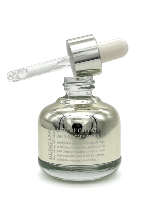 Bergamo Сыворотка для лица от морщин с Экстрактом Икры Luxury Caviar Wrinkle Care Ampoule, 30 мл