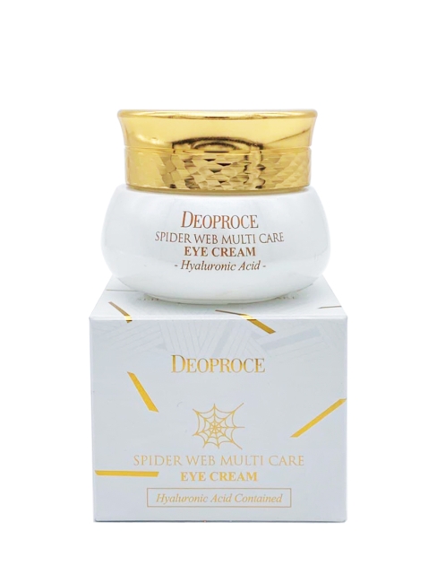Deoproce Крем для век с протеинами паутины паука Spider Web Multi Care Eye Cream, 30 мл
