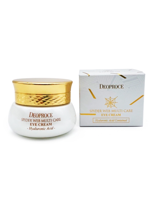 Deoproce Крем для век с протеинами паутины паука Spider Web Multi Care Eye Cream, 30 мл