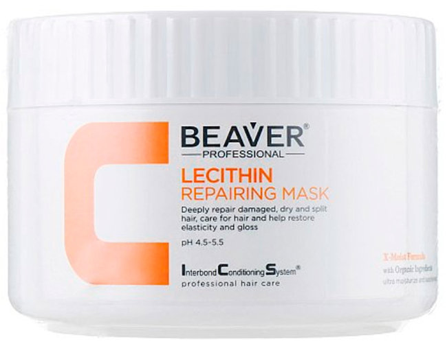 Beaver Professional Lecithin Repair Mask Маска с лецитином, 500 мл Beaver Professional Lecithin Repair Mask Маска с лецитином, 500 мл