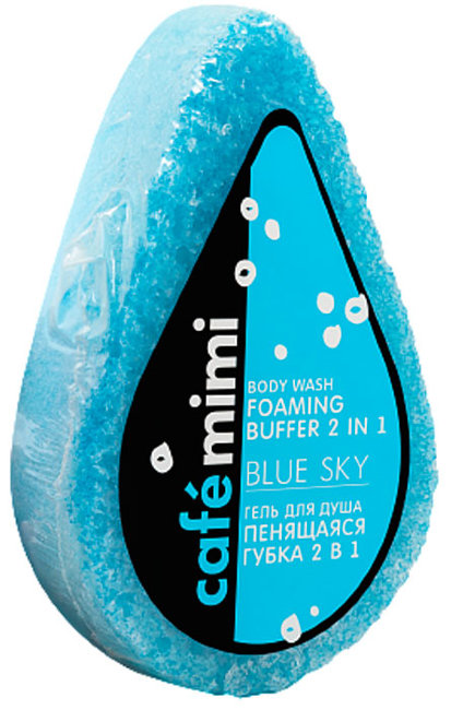 Кафе Красоты le Cafe Mimi Гель для душа Пенящаяся губка 2в1 Blue Sky, 60 г
