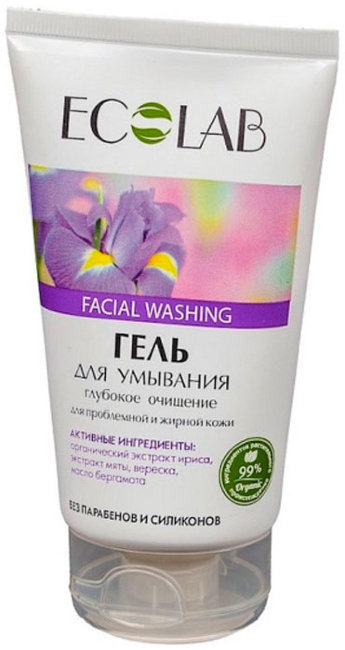 Ecolab Гель для умывания Глубокое очищение для проблемной и жирной кожи, 150 мл