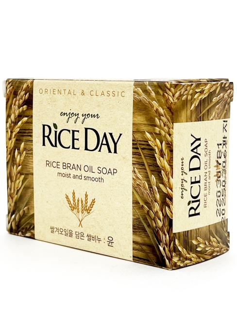 LION Мыло туалетное с экстрактом рисовых отрубей Rice Day Soap, 100 г LION Мыло туалетное с экстрактом рисовых отрубей Rice Day Soap, 100 г