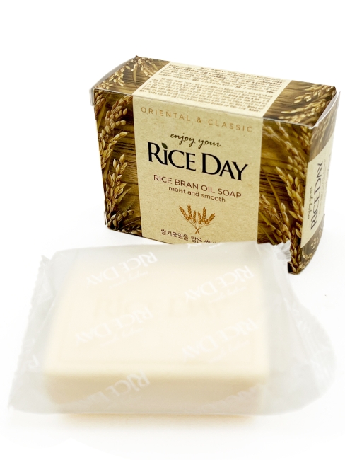 LION Мыло туалетное с экстрактом рисовых отрубей Rice Day Soap, 100 г LION Мыло туалетное с экстрактом рисовых отрубей Rice Day Soap, 100 г