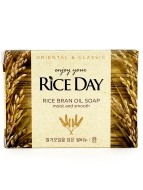 LION Мыло туалетное с экстрактом рисовых отрубей Rice Day Soap, 100 г