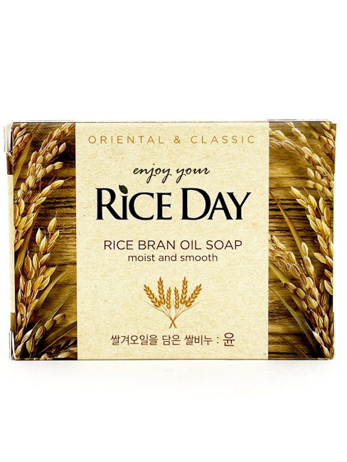 LION Мыло туалетное с экстрактом рисовых отрубей Rice Day Soap, 100 г LION Мыло туалетное с экстрактом рисовых отрубей Rice Day Soap, 100 г